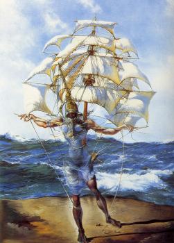 Salvador Dali : Costume forTristan Insane-The Ship